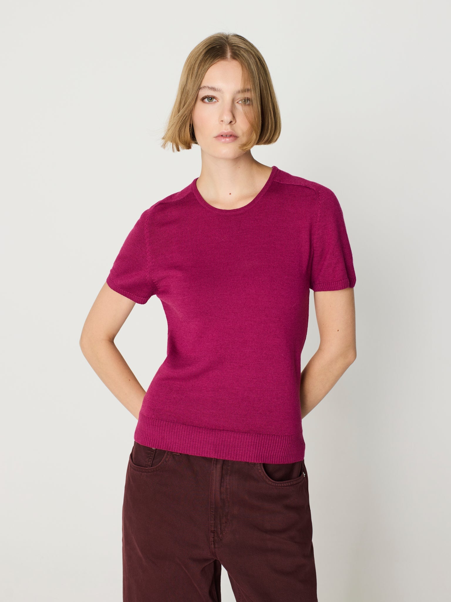 Twinset de coll rodó
