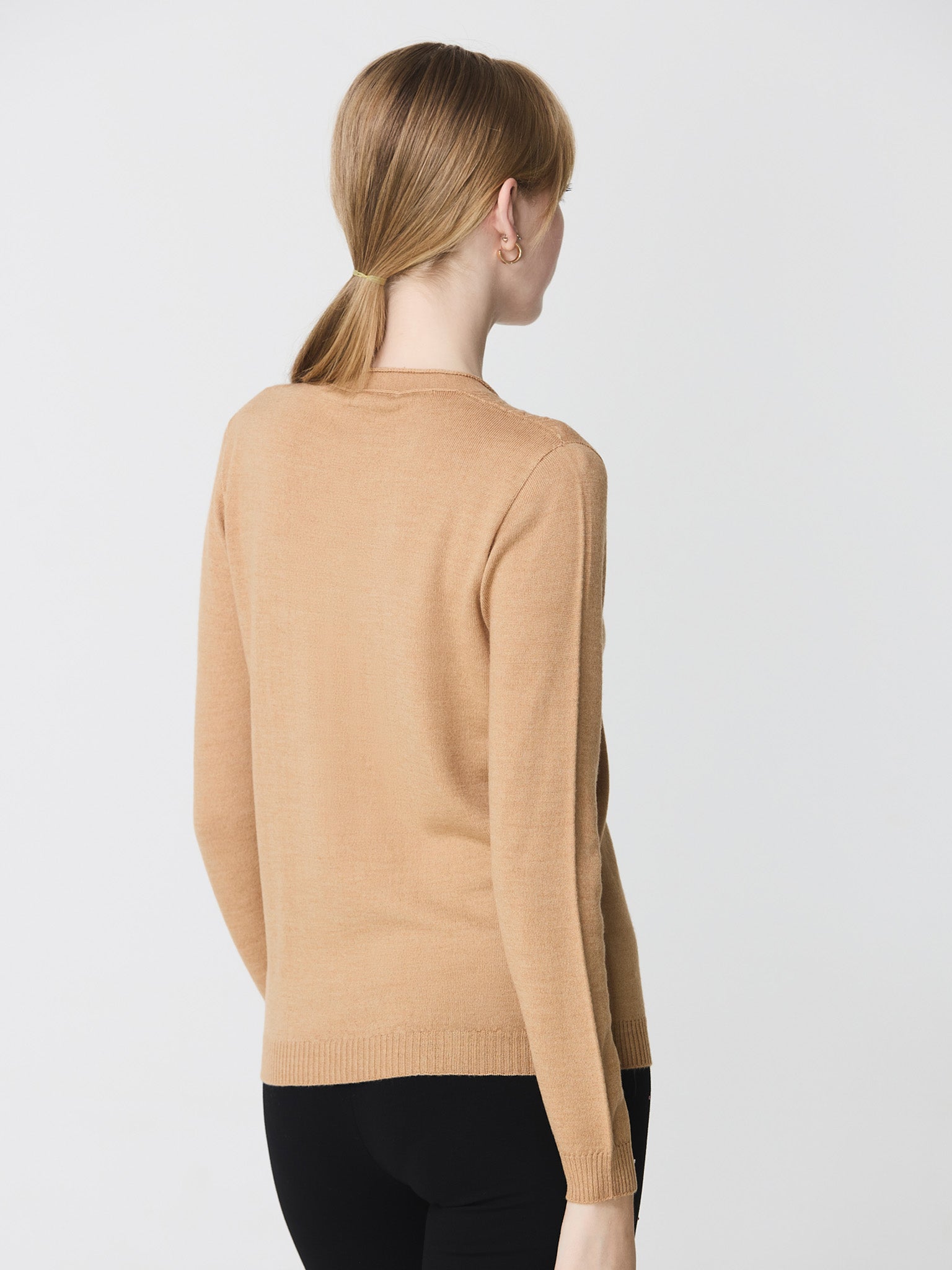 V-neck sweater