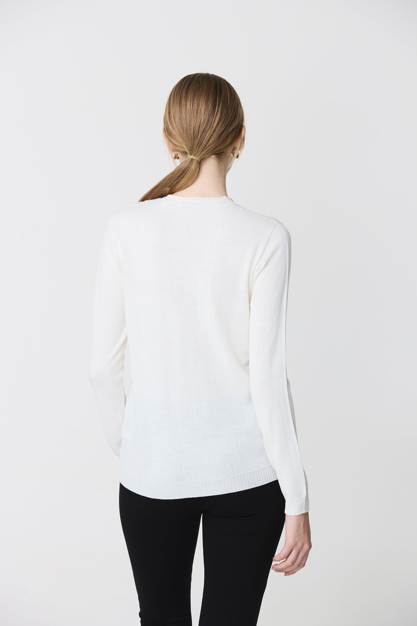 V-neck sweater