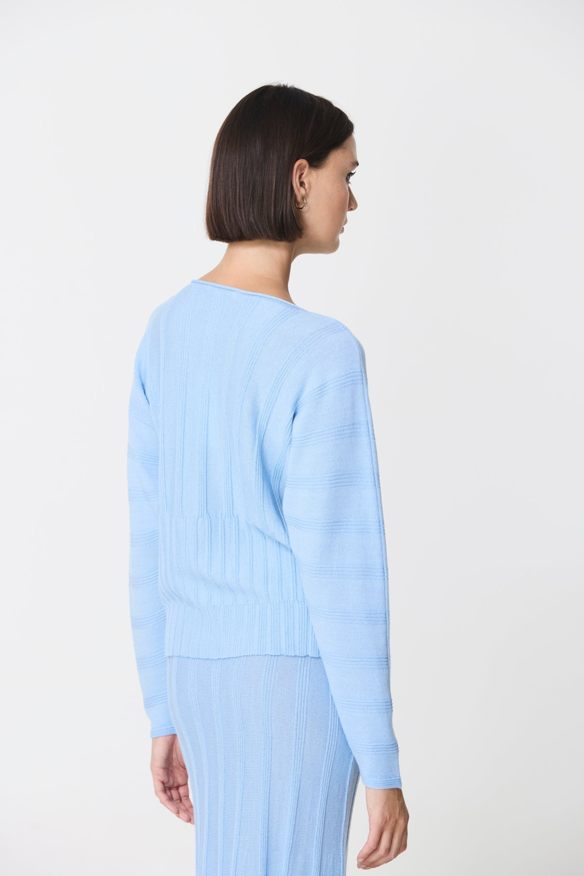 Batwing sleeve sweater