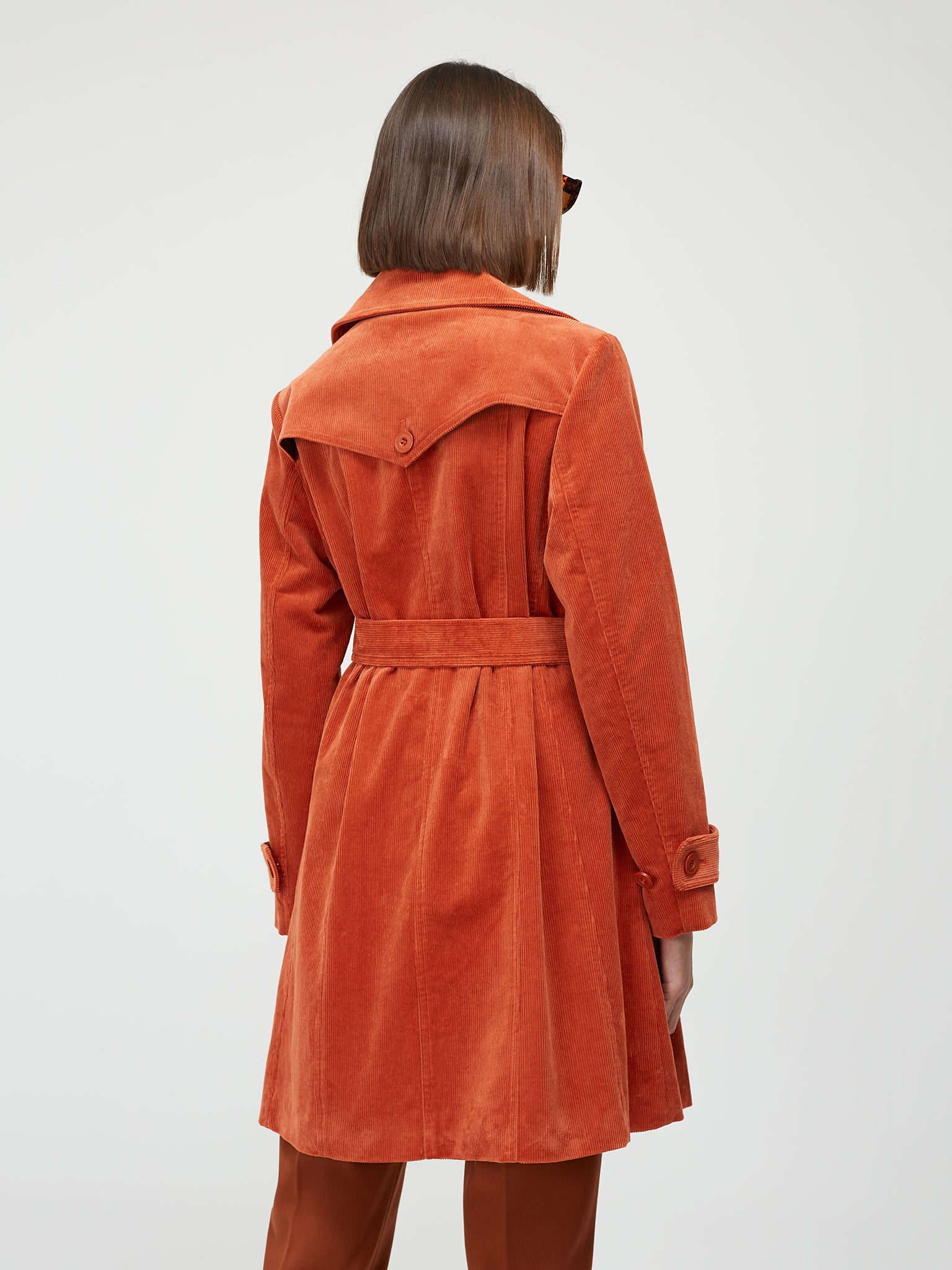 Corduroy trench coat Escorpion