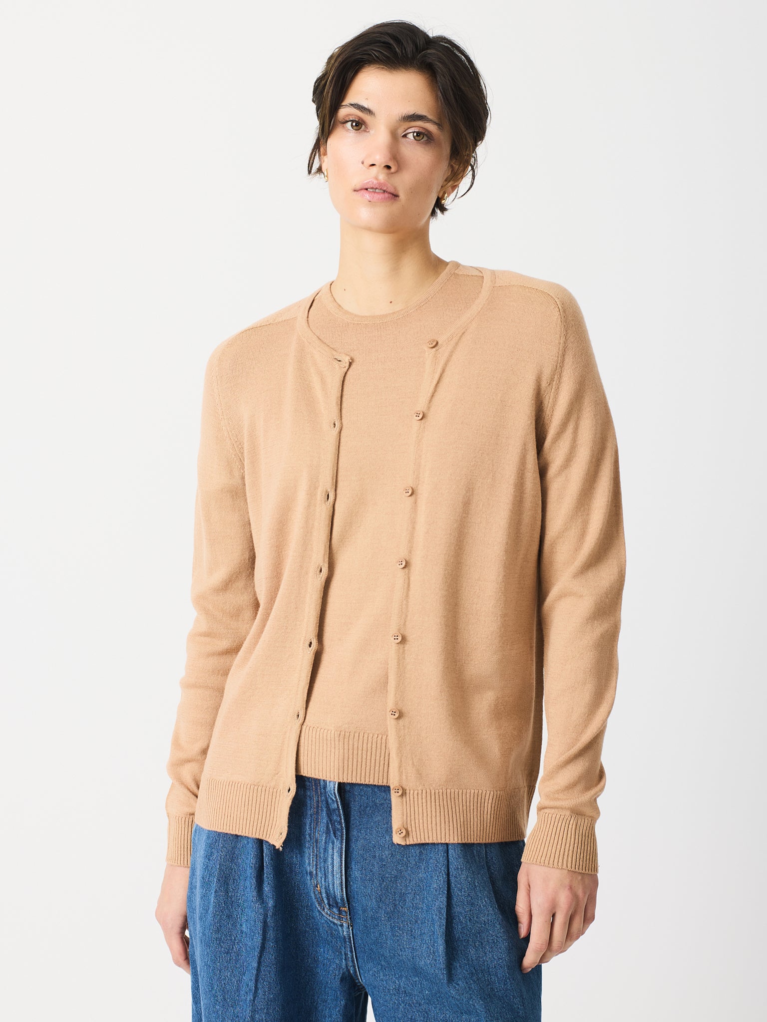 Twinset de coll rodó