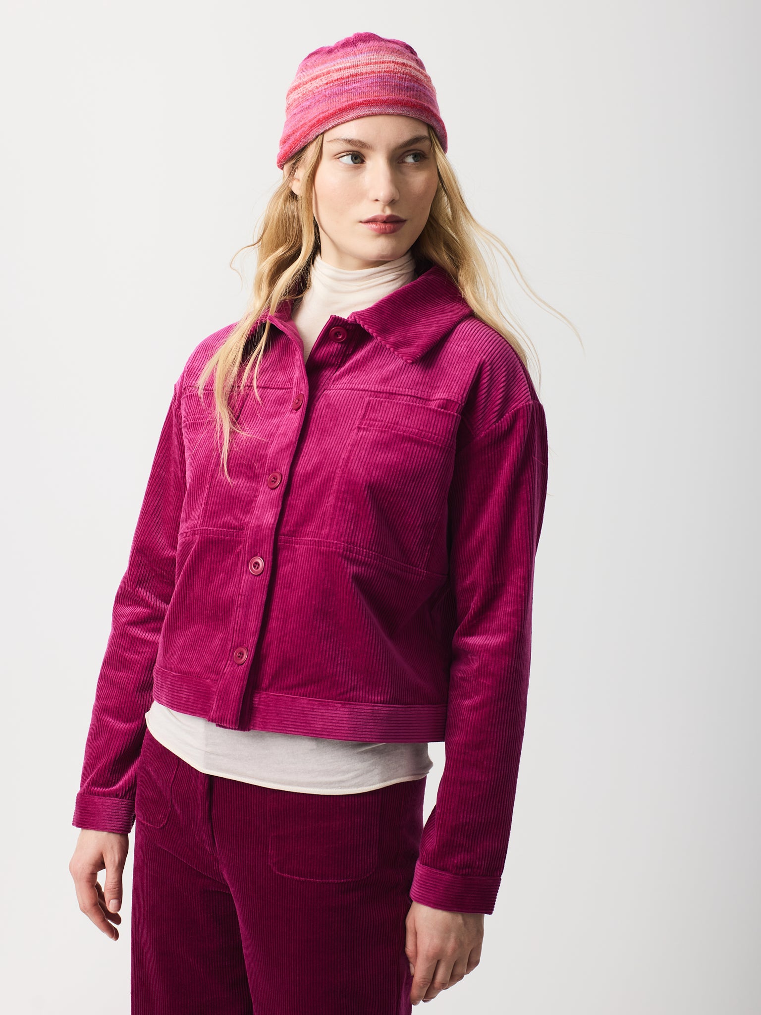 Chaqueta de manga montada